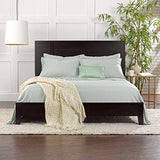 Pure Bamboo Queen Sheets, Genuine 100% Organic Viscose Derived from Bamboo Bed Sheet Set, Luxuriously Soft & Cooling, Double Stitching, 2 Year Quality Promise (Queen, Sea Glass) Pure Bamboo