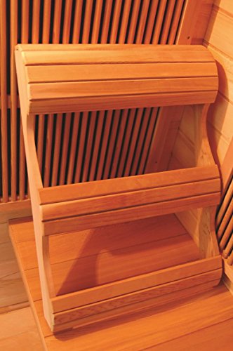 Sunray Bristol Bay 4 Person Infrared Corner Cedar Sauna Sunray