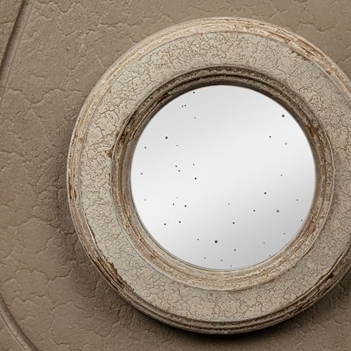 Creative Co-Op Distressed Grey Wood Grandfather Style Wall Clock Creative Co-Op