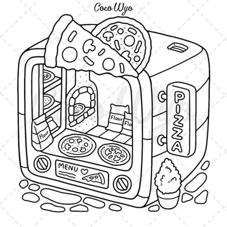 Little Corner: Coloring Book for Adults and Teens, Super Cute Designs of Cozy, Hygge Spaces for Relaxation (Cozy Spaces Coloring) Coco Wyo LLC