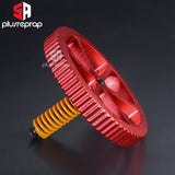 5Aplusreprap Heatbed Leveling 4Pcs Aluminum Hand Twist Leveling Nut with 4Pcs Hot Bed Die Springs for Ender 3/Ender 3 Pro, Ender 5/Ender 5 Plus/Ender 5 Pro, CR-10, CR10S/CR 10S Pro 3D Printer SAPLUSREPRAP