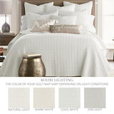 Levtex Home Mills Waffle Full/Queen Quilt Set (88x92in) with 2 Pillow Shams (26x20in) - Cream - Cotton Waffle Full/Queen Size Quilt Bedding Set - Lightweight, Soft, Pre-Washed Levtex Home