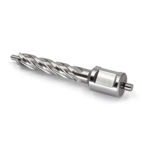 Annular Cutter JESTUOUS 3/4 Inch Weldon Shank 7/16 Cutting Diameter 2 Cutting Depth with Pilot Pin Slugger Bits Two Flat HSS Kit for Magnetic Drill Press,1 Piece JESTUOUS