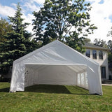 Large Heavy Duty Party Tent with Durable Steel Frame and Protection - Ideal for Weddings, Events, and Carports(20x30ft) BKNROIHB