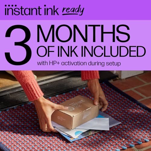 HP OfficeJet Pro 9125e All-in-One Printer, Color, Printer-for-Small Medium Business, Print, Copy, scan, fax,Touchscreen; Smart Advance Scan, 3 months of Instant Ink included HP