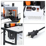 DNYSYSJ 110V Edge Bander Machine Woodworking Portable Edge Banding Bander Double-Side Glue Banding Width 10-59mm for Arc & Straight Edges DNYSYSJ