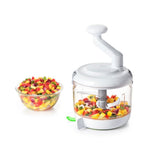 OXO Good Grips One Stop Chop Manual Food Processor, (Stainless Steel, Plastic) OXO