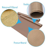 Selizo 10 Pack PTFE Teflon Sheet for Heat Press 16" x 24" Non Stick Heat Resistant Craft Mat selizo