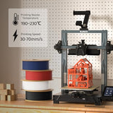 ELEGOO Matte PLA Filament Mint Green 1KG, 1.75mm 3D Printer Filament Dimensional Accuracy +/- 0.02mm, 1kg Carboard Spool (2.2lbs) for Most FDM 3D Printers ELEGOO