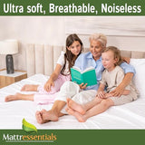 Zippered Full (14"-16" Depth) Mattress Protector - Bed Bug Waterproof Mattress Cover, Premium Quality Hypoallergenic Encasement White Mattressentials