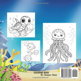 CUTE OCEAN: BOLD AND EASY COLORING BOOK WoodArtSupply