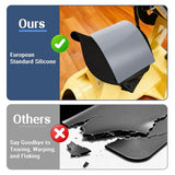 4 Pack Silicone Hat Heat Press Cover Pad, 4" x 8" European-Standard Silicone Heat Press Mat for HTV & Vinyl Transfer, DIY Small Business Webake