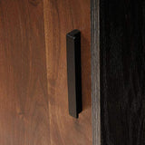 Sauder Canton Lane Industrial 3-Shelf Bookcase with Door/Book Shelf, Brew Oak Finish Sauder