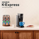 Keurig K-Express Single Serve K-Cup Pod Coffee Maker, 3 Brew Sizes, Strong Button Feature, 42oz Removable Reservoir, Black Keurig