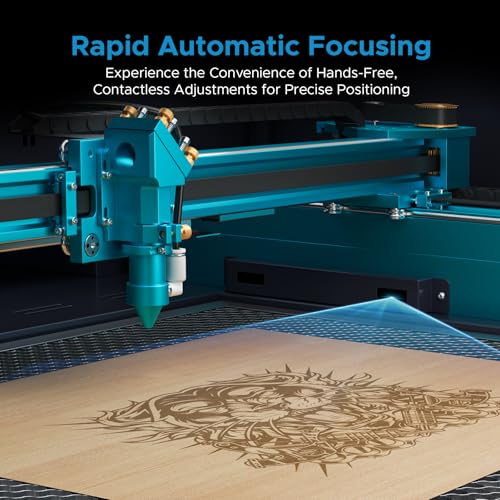OMTech Pronto 90W CO2 Laser Engraver & Cutter – 35"x24" Workspace, 1000mm/s Speed, Autofocus, Air Assist, 2-Way Pass, for Wood, Acrylic & More OMTech