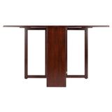 Winsome Wood Clara Dining Table, Walnut Winsome
