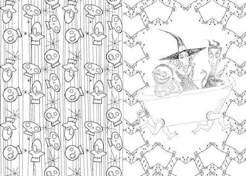 Art of Coloring: Disney Tim Burton's The Nightmare Before Christmas WoodArtSupply