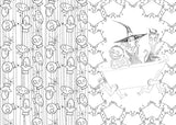 Art of Coloring: Disney Tim Burton's The Nightmare Before Christmas WoodArtSupply