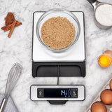 OXO Good Grips Stainless Steel Food Scale with Pull-Out Display, 11-Pound NEWER VERSION AVAILABLE OXO