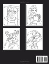 K-Star Demon Hunters Coloring Book WoodArtSupply