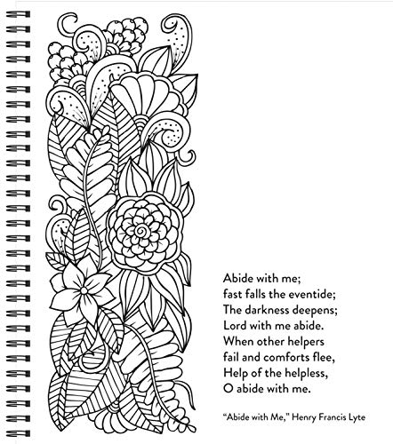 Color & Frame - Bible Coloring: Hymns (Adult Coloring Book)