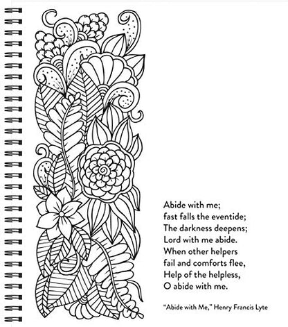 Color & Frame - Bible Coloring: Hymns (Adult Coloring Book)