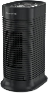 Honeywell AllergenPlus HEPA Tower Air Purifier, Airborne Allergen Reducer for Small Rooms, Reduces Allergens, Smoke, Wildfire Smoke, Pollen, Pet Dander and More, Black, HPA060 Honeywell