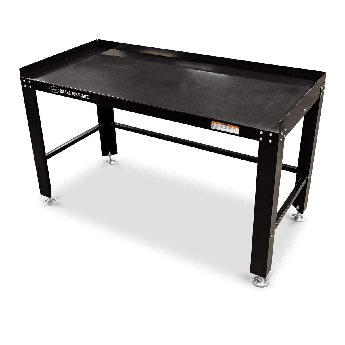 Eastwood Heavy Duty Steel Construction Shop Fully Adjustable Work Bench Holds Up to 1600 Lbs Powder Coated Finish Eastwood