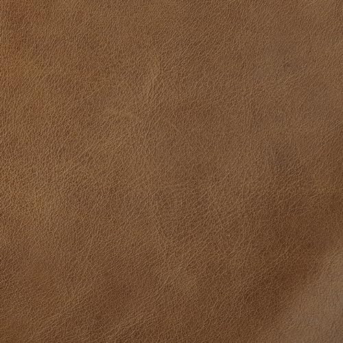 SIMPLIHOME Morrison 72-inch Wide Sofa in Caramel Brown Top Grain Genuine Leather, Mid-Century Modern-Style Loveseat for Living Room, Single Bench Cushion, Removable Back Cushions, 2 Bolster Pillows SIMPLIHOME