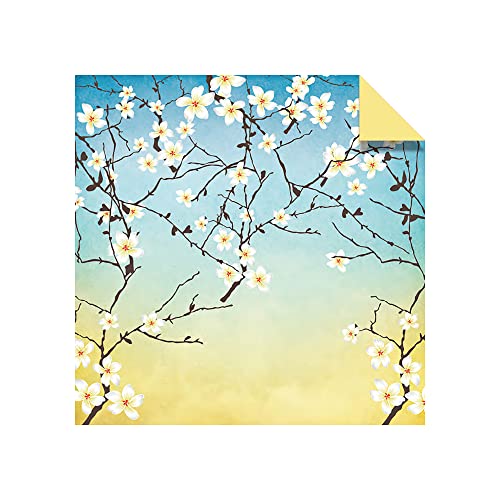 Origami Paper 500 sheets Cherry Blossoms 6" (15 cm): Tuttle Origami Paper: Double-Sided Origami Sheets Printed with 12 Different Patterns (Instructions for 6 Projects Included) - WoodArtSupply