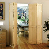 Closet Door, Bi-fold, 6-Panel Style Solid Wood (80X28) Kimberly Bay