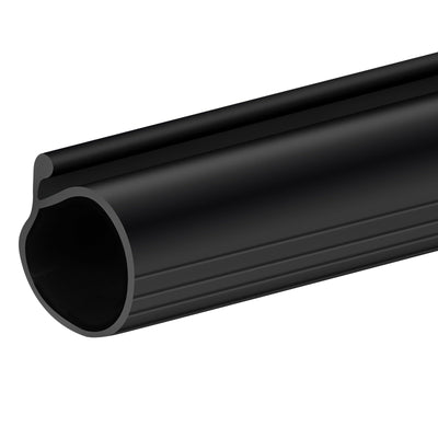 uxcell 16 Feet Garage Door Seal Bottom Weather Seal, P-Bulb Rubber Weather Stripping for Weatherproofing, Buffering, Seal Replacement Overhead Door