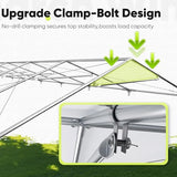 Quictent 20x60 Heavy Duty Party Tent for Parties Outdoor Large Canopy Wedding Event Shelter Wedding Tents for Parties with Storage Bags(Church) Quictent