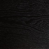 Walker Edison Contemporary Detailed 3-Door Sideboard, 55 Inch, Black Walker Edison