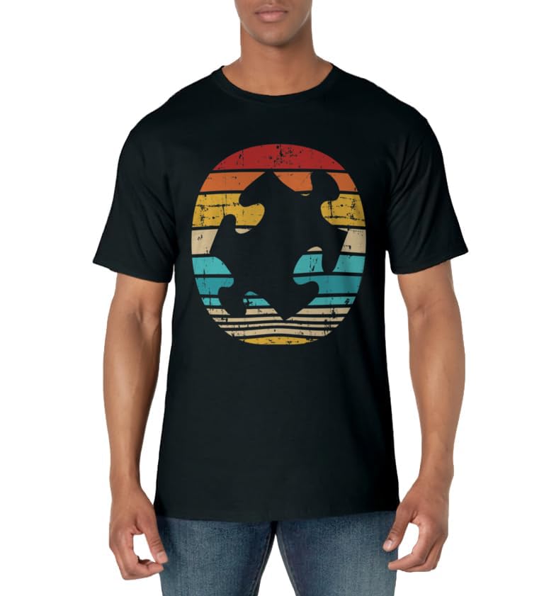Jigsaw puzzle piece vintage T-Shirt Jigsaw puzzle gifts