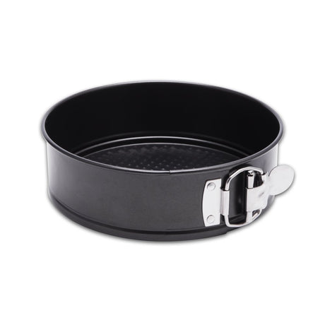 HIWARE 9 Inch Non-stick Cheesecake Pan Springform Pan with Removable Bottom/Leakproof Cake Pan - Black HIWARE