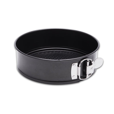HIWARE 9 Inch Non-stick Cheesecake Pan Springform Pan with Removable Bottom/Leakproof Cake Pan - Black
