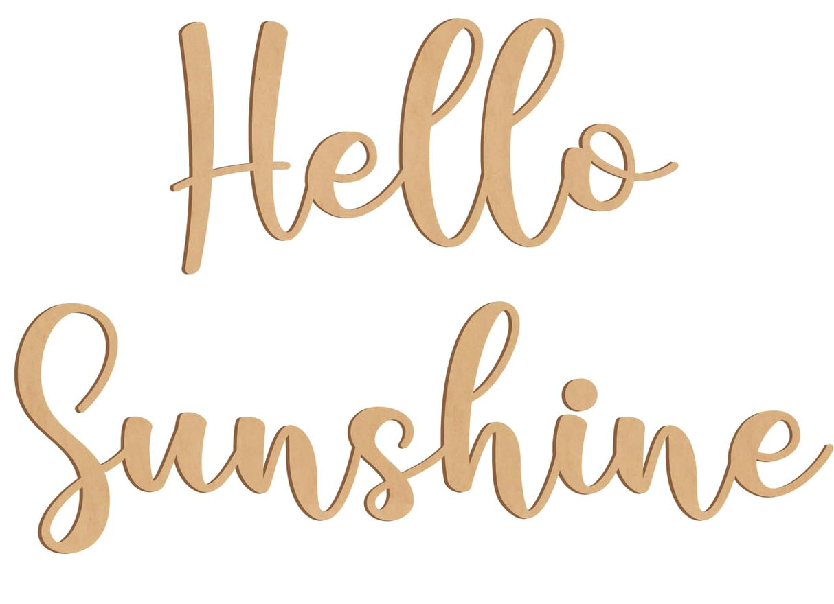 3 Inch Tall Custom Word Scroll Script Cursive Font Cat Unfinished MDF Wood for Names, Initials, Craft, Kid's Room, Sign, Plaque (3") NEXTCraft