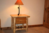 Log Nightstand Generic
