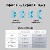 4inch 4 Jaw Lathe Chuck,K72-100 4 Jaw Independent Reversible Jaw,Metal Lathe Chuck,for lathe,Turning Machine Accessories Liccx