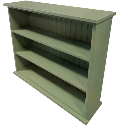 Sawdust City Solid Wood Small Bookcase (Old Sage) Sawdust City