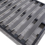 Twin Murphy Wall Bed,Wood & Metals Grey Murphy Bed Cabinet Units, No Spring Box Needed,Can Be Folded Into a Cabinet MERITLINE