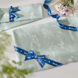 Bedsure Duvet Cover Queen Size - Reversible Green Queen Duvet Cover Set with Zipper Closure, 3 Pieces Floral Patterned Bedding Set with 8 Corner Ties and 2 Pillow Shams Bedsure