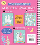 Brain Games - Sticker by Letter: Magical Creatures (Sticker Puzzles - Kids Activity Book) Publications International, Ltd.