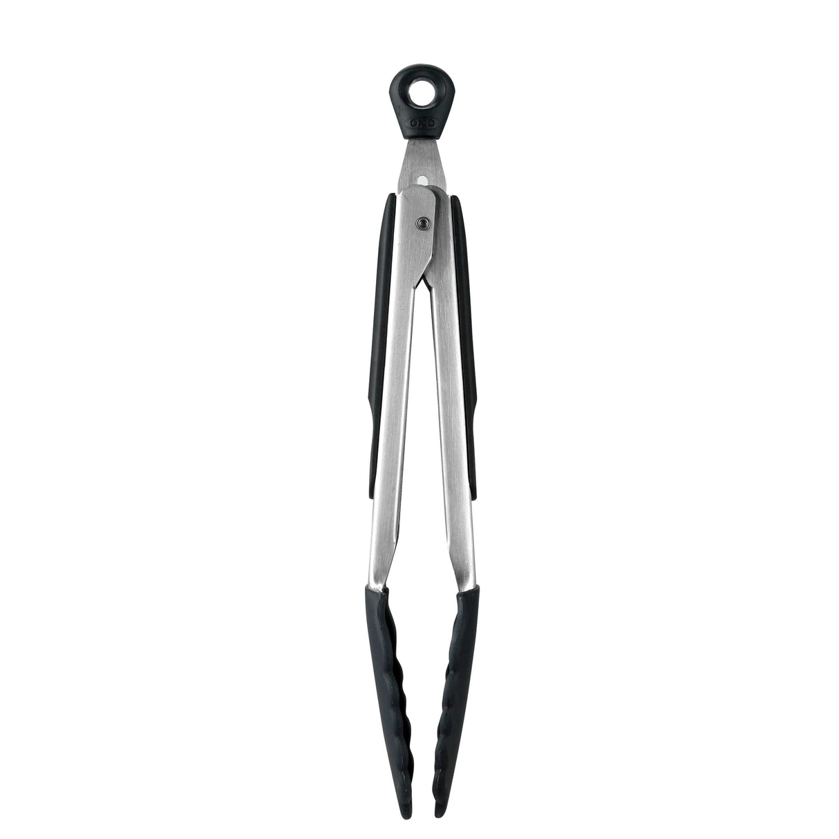 OXO Good Grips 9-Inch Tongs with Silicone Heads, Black OXO
