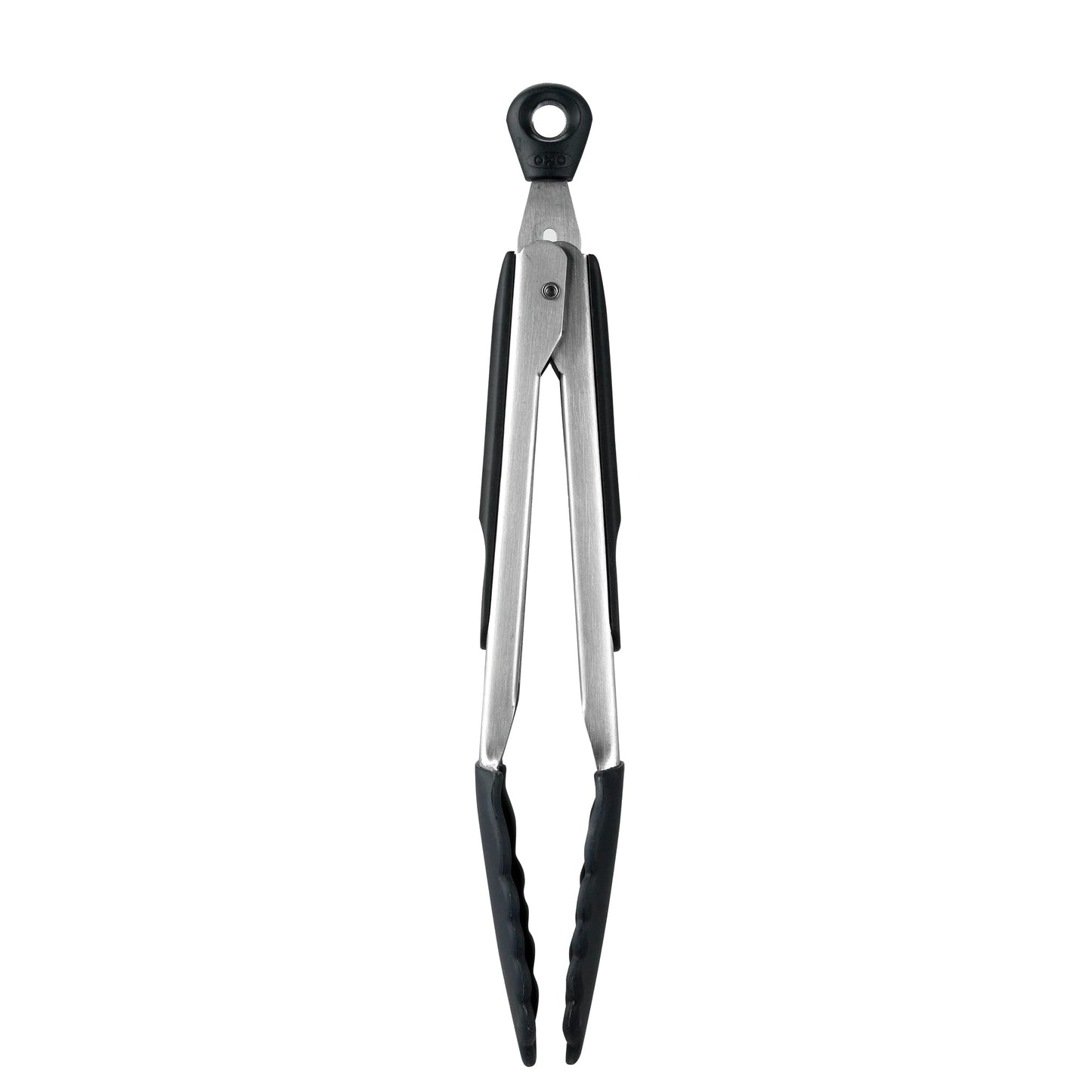 OXO Good Grips 9-Inch Tongs with Silicone Heads, Black