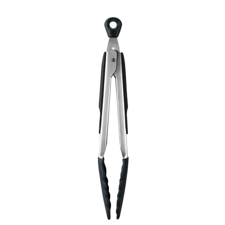 OXO Good Grips 9-Inch Tongs with Silicone Heads, Black OXO