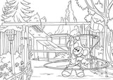 Disneyland Parks Colouring Book Autumn
