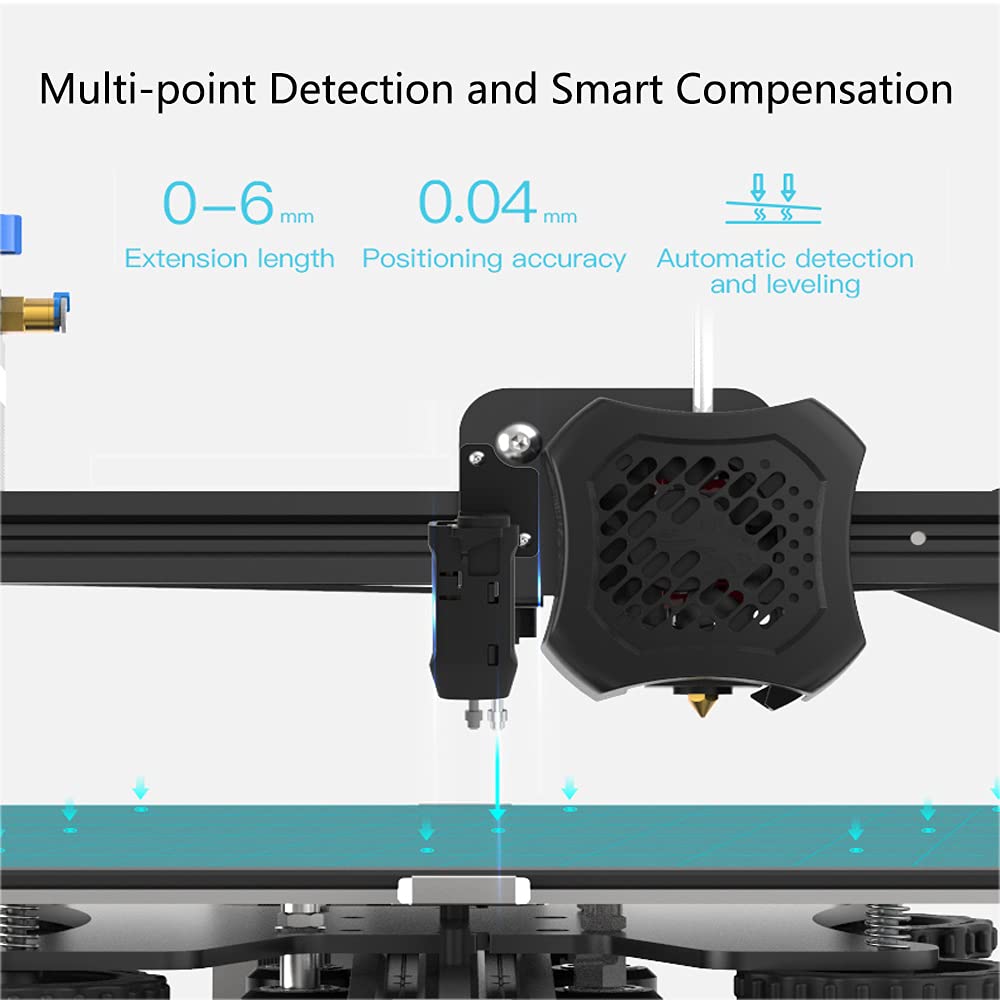 Creality Ender CR Touch Auto Bed Leveling Sensor Kit Compatible with Ender 3 V2/Ender 3 Pro/Ender 3/Ender 3 Max/Ender 5/Ender 5Pro with 32 Bit V4.2.2/V4.2.7 Mainboard 3D Printer - WoodArtSupply