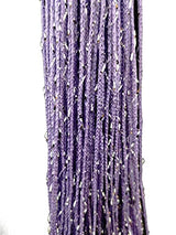 Atsweetlife Door String Curtain Doorway Beads Curtains,Hanging Room Divider Beaded Decor Hippie Glitter Fringe Panel Closet Window Doors Sequin Sheer Boho Doors Tassel (Purple) Atsweetlife